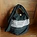 BTP! Thai Cotton Embroidered Sling Crossbody Shoulder Bag Purse Hippie Hobo Gypsy Bohemian Large (Black ND2)