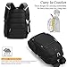Miubox Diaper Bag Backpack Water-Resistant Baby Nappy Bag with Insulated Pockets Muti-Functional Diaper Backpack with USB Charging Port Include Insulated Sleeve for Mum/Dad / (L-Size, Black)