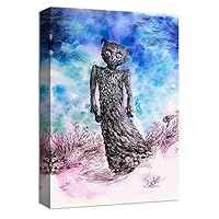 Canvas Wall Art Creative Illustrations Canvas Prints Home Artwork Decoration for Living Room,Bedroom - 12x18 inches