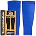 Calf Compression Sleeve - Running Leg Sleeves for Men & Woman - Helps Shin Splint Recovery - Calf Support & Leg Pain Relief - Improves Circulation - for Sports, Nurses, Maternity, Runners, Cycling