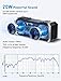 Vtin 20W Bluetooth Speaker, Shockproof Outdoor Speaker with 30H Long Playtime, Loud Stereo Sound, IPX5 Waterproof, Detachable Hook, Portable Bluetooth Speaker for Travel, Backyard, Pool, Home Partythumb 1