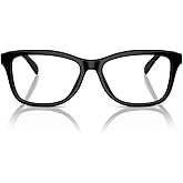 COACH womens Hc6231u Sculpted C Hardware Universal Fit Rectangular Prescription Eyewear Frames