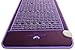 Far Infrared Amethyst Mat - FIR Heat - Bio Magnetic Field - PEMF - Negative Ions - Red Light Photon Therapy - Natural Amethyst - FDA Registered Korean Manufacturer - Purple (Professional 73