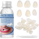 Fake Tooth Repair Kits for Filling The Missing Broken Tooth and Gaps-Moldable Fake Teeth and Thermal Beads Replacement Kits