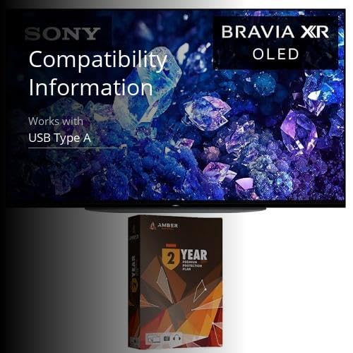 Sony XR42A90K 42 Inch 4K Bravia XR OLED High Definition Resolution Smart TV with 2 Year Amber Protection Plan (2022)
