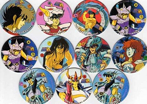 Amazon 聖闘士星矢めんこ 11枚セット30年程前のギリシャ神話 アニメ 萌えグッズ 通販