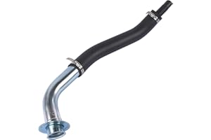 Niyako Fuel Tank Filler Neck Pipe Hose Replacement# F4TZ9034A E3TZ9034F FN542 Fit 1990-1996 F150 F250, 1997 F250 HD, 1990-1997 F350 Super Duty