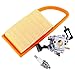 Podoy BR600 Carburetor for Stihl BR550 Parts C1Q-S183 Carb with Air Filter Fuel Filter Spark Plug Primer Bulb BR500 BR600 Backpack Blower Tune Up Kit