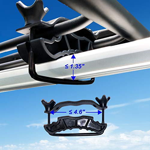 Roof Rack Cargo Basket, Universal Car Top Carrier Rack Adjustable Length 43/64 inches AntiRust
