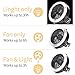 LONGSIBIT YOSBIKI Portable 3 in 1 LED Camping Lantern, Camping Fan with Light, USB & Battery Powered, Tent Fan with Hook for Indoor Outdoor Camping, Hiking, Emergencies