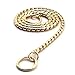 SGODA Dog Chain Collar Choke Pet Training Snake Collar with Heavy Links Length 22