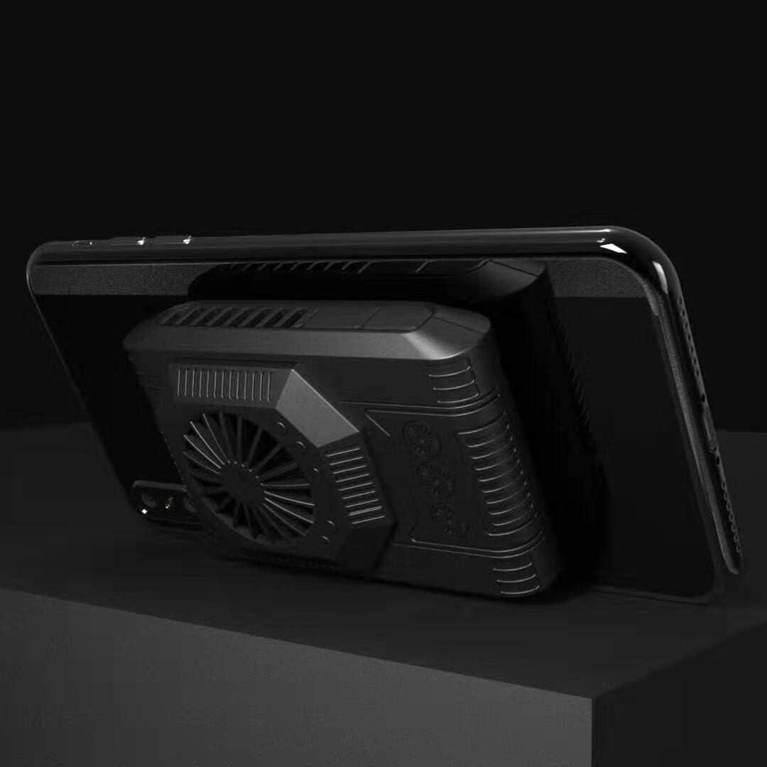 Hinax Phone Silent Cooler, [Upgraded Tech] Semiconductor Radiator, Cooling 20℃ in 1min, for PUBG or Fotnite, for Phone 11 Pro Xs Max XR X 8 7 6 6s Samsung Galaxy S10 S9 S8 Plus