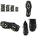 AGPTEK Non-Slip Over Shoe, Climbing Snow Ice Cleats Grips Anti-Slip Studded Ice Traction Shoe Covers Spike Crampons Cleats Size S/M/L/XL