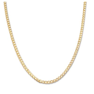 Italian Made 18K Yellow Gold Cuban Link Chain Zambia Ubuy