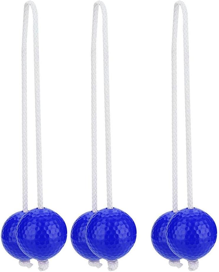 VGEBY1 3Pair Ladder Ball, Ladder Toss Bolas Game Set Garden Toys for Adults Kids Toddlers(Blue) Outdoor Toy