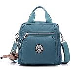 Urmiss Multifunctional Waterproof Lightweight Messenger Bag Cute Multi-pocket Zipper Travel Backpack Hobo Tote