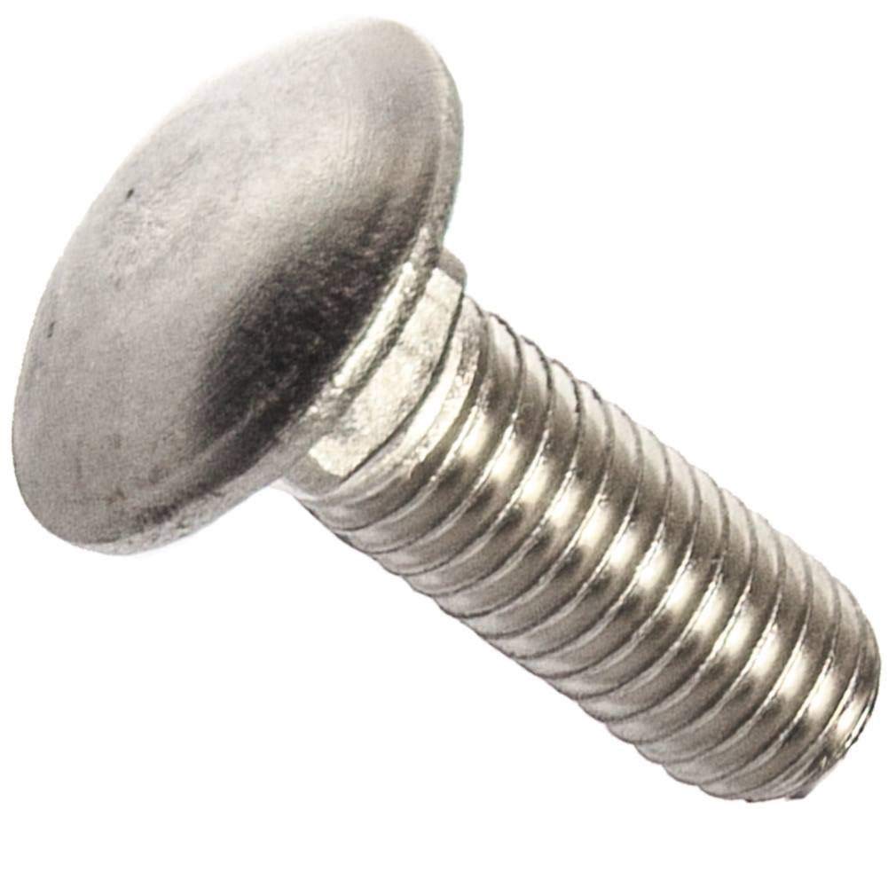1024 x 3/4 Stainless Steel Carriage Bolts Grade 188 Qty 50 Carriage