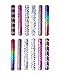 YoungZee Print Slap Bracelets with coloful Animals/Heart Fun Pattern - 25 pcs