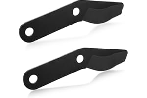 GJK Steel Lopper Replacement Blade for Fiskars 32 Inch Bypass Lopper, 2 PCS Large Pruner Blades for Branch Cutting Gardening Tools, Black