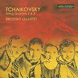 Pyotr Ilyich Tchaikovsky Album: «Tchaikovsky: String Quartet Nos. 2 & 3» (Front side)