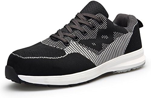 JUMPSTUDIOS Men's Work Safety Shoes, Composite Toe Sport Footwear, Industrial and Construction Shoes, Zero Piercing