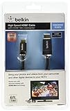 Belkin HDMI To Mini HDMI High Speed Cable (Supports HDMI-Enabled Devices with MINI HDMI port), HDMI 2.0 / 4K Compatible, 6 Feet
