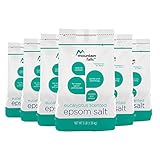 Mountain Falls Epsom Salt, Eucalyptus Scented, Compare to Dr. Teal's, 3 Pound (Pack of 6)
