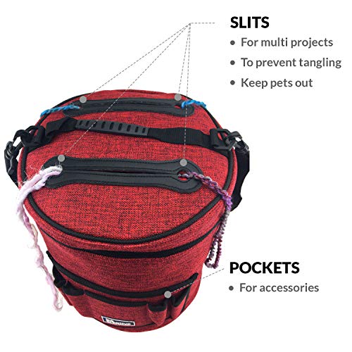 4 BeCraftee+Knitting+Portable+Needles+Tangling