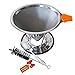 TECHO Resuable Pour Over Coffee Filters Stainless Steel Cone Drip Coffee Maker With Stand Spoon Brush