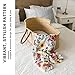 KloudBambu Floral Muslin Swaddle Blankets, Large Flowers, Ultra Soft Nursery Newborn Baby Girl Shower Registry Essentials
