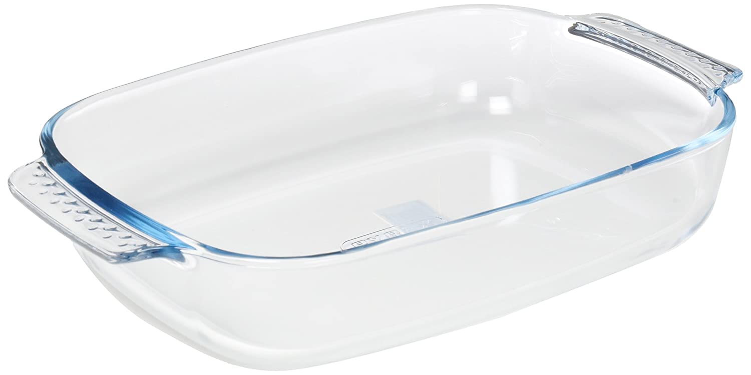 Pyrex Borosilicate Glass Rectangular Roaster, 30 x 20cm
