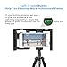 Zecti Smartphone Video Rig Adjustable Camera Rig for Phone Filmmaking with Cold Shoe Mount fit Samsung and Most Phones within 7-inch Screen