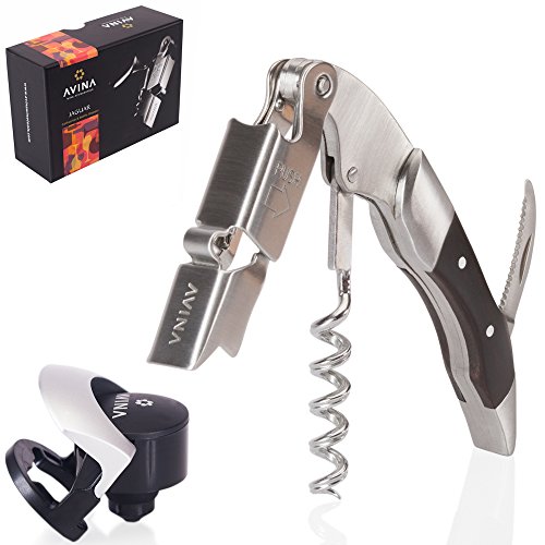 Waiters Wine Opener Gift Set 3in1 Corkscrew, Beer Bottle Opener And