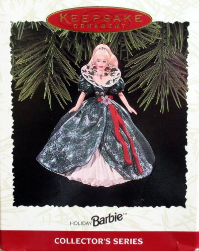 1995 hallmark holiday barbie ornament