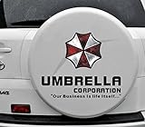 PHACA Heroine Alice Resident Evil Umbrella Corporation Car Sticker