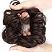 SLLIE Messy Hair Bun Extensions Chignons Hair Hair Scrunchie Scrunchy Updo Hairpiece