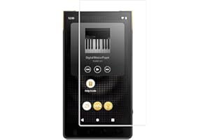 Zshion Screen Protector Compatible with Sony NW-ZX707/NW-ZX706,9H Hardness Tempered Glass Film with Anti-Fingerprint Bubble-F