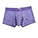 Gocheaper, Men's Soft Underwears Pouch Thongs G String Sexy Briefs Shorts Bikini Boys Pants (L, Purple #2)