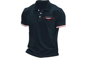 Mens Canada Polo Shirt Vintage Maple Leaf Flag Graphic Golf Shirts Patriotic 1st July Canadian Summer Casual T-Shirt Tee Tops