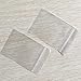 100pcs Thick Transparent Small Zip Lock Plastic Bags,Reclosable Plastic Poly Bag Jewelry Packaging Bags