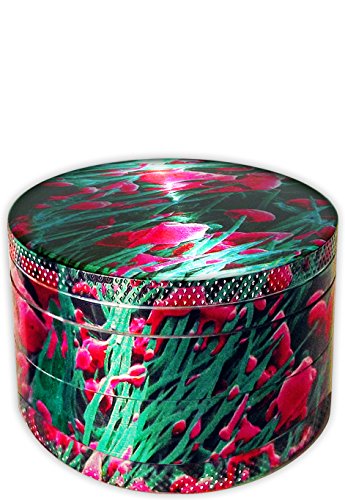 Weed under microscope exterior large herb grinder for w…