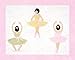 Sweet Jojo Designs Ballet Dancer Ballerina Accent Floor Rug