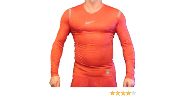 Nike Pro Combat Hypercool compresión camiseta interior térmica para mujer,  rojo, 364703 611, Manga Larga, Hombre, color Light Red, tamaño X-Large :  Amazon.es: Ropa