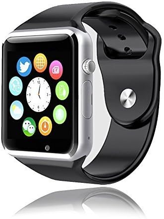 Sweatproof Watch Monitor Smart Watch Phone for iPhone 5s/6/6s and 4.2 Android or Above SmartPhones-Silver/Black/Gold