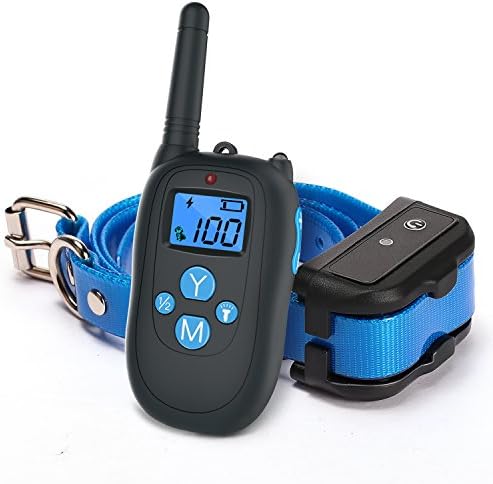 ALTMAN Dog Shock Collar 1000ft Remote Training and 100% Waterproof Rechargeable Shock Collar with Beep Vibration and Electric Dog Collar Dogs