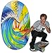 INDO BOARD Original - Bamboo Beach Design - Balance Board Trainer for Fun, Fitness and Sports Training - Surf, Skateboard, Snowboard and More - 30