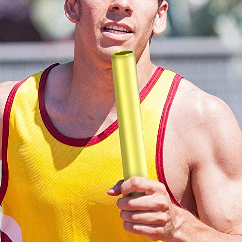 Pena 3Pcs Relay Baton Track Baton Aluminum Field Race Batons Running Baton for Outdoor Field Race Tools(Pink) - Thumbnail 6