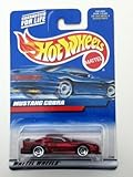 Hot Wheels 2000 #121 Mustang Cobra w/ Clear Windows on Squared Card