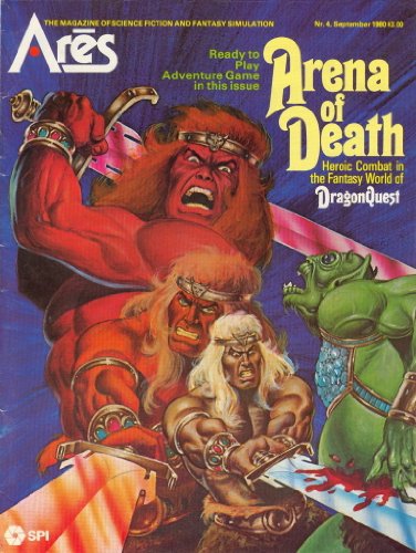 SPI:Ares Magazine # 4, with Arena of Death Board Game