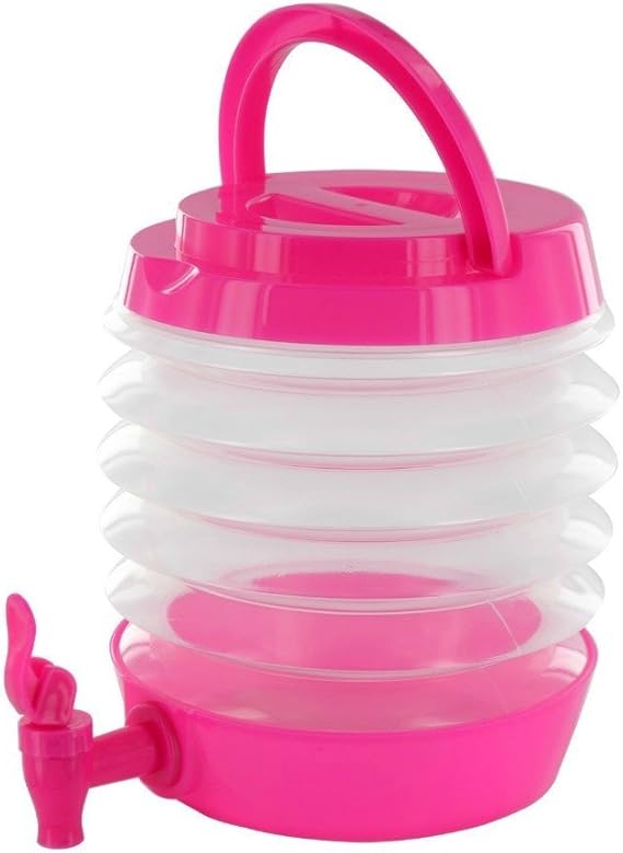 2Gallon Collapsible Beverage Dispensers (Pink) Kitchen